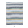 thumbnail image 6 of Mainstays Kids Tufted Yellow and Green Stripe Washable Area Rug, 5' x 7', 6 of 6