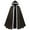 Brown, variant on Men's Hooded Stylish Halloween Cape Open Front Coat