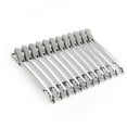 thumbnail image 1 of Dividing Duck Bill Clips for Styling design salon hairdressing tools Metal Rustproof Duckbill Hair Clips Metal Rustproof Alligater clips (SILVER), 1 of 4