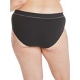 thumbnail image 4 of Hanes Originals Women's Seamless Rib Hi-Leg Bikini Underwear, 3-Pack, 4 of 9