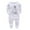 White, variant on Alkepwun Unisex Baby Boy Girl Footies Rompers Cotton Long Sleeve Infant Onesie Bodysuit Cute Animal Jumpsuits 0-12Months Babies' Outfits
