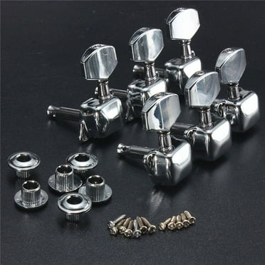 1X Acoustic Guitar String Semiclosed Tuning Pegs Tuners Heads Machine P7W6