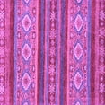 thumbnail image 1 of Ahgly Company Indoor Square Abstract Purple Modern Area Rugs, 6' Square, 1 of 4