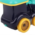 thumbnail image 3 of Bubble Blowing Toy Train Sound Lights Automatic Battery Powered Bubbles Making Locomotive Engine Car Dark Blue, 3 of 4