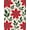 Red, Pattern 4, variant on ODIKA 4'x6' Machine Washable Non-Slip Area Rug, Holly Jolly Festive Yuletide Hearth Welcome High Traffic Rug, Red, 651475