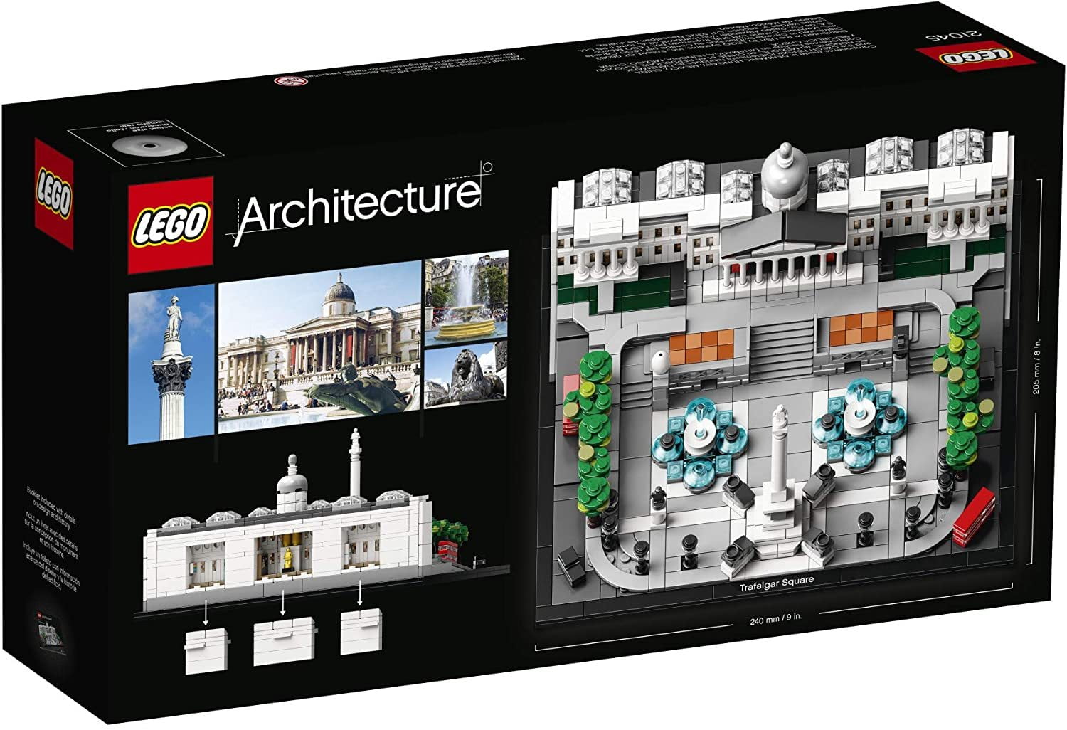 LEGO Architecture 21045 Trafalgar Square Building Kit 1197 Pieces Building Sets Toys & Games