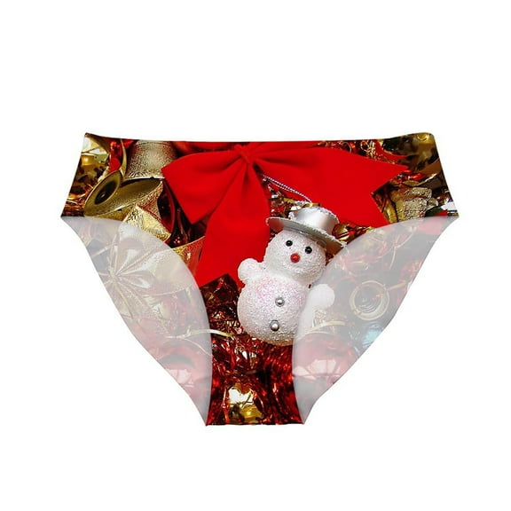 HUPOM Boyshort Underwear For Women Underwear For Women In Clothing Briefs Casual Hook & Loop Drop Waist Red 2XL