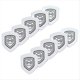 thumbnail image 1 of 10 Tarjetas de Punto de Patrullaje RFID NFC de 13,56 MHz FM11RF08, Antimetálicas, 70 X 60 mm, Luminosas, con Escudo HF, Etiquetas de Inspección para Seguridad., 1 of 5