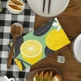thumbnail image 2 of Eveokoki 2 Pcs Kitchen Towels Lemons Branches Dish Towel Fruit Hand Towels Decorative Tea Towels for Lemon Kitchen Decor Absorbent with Hanging Loop for Bathroom Home Housewarming Gift, 2 of 5