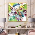 thumbnail image 2 of Designart 'Wildflowers and Vibrant Wild Spring Leaves X' Modern Framed Canvas Wall Art Print, 2 of 5