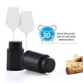 thumbnail image 3 of Dvkptbk Red wine stopper Wine Stopper with Scale Vacuum Bottle Stopper Wine Bottle Stopper, 3 of 3