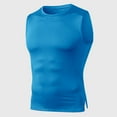 thumbnail image 3 of Chaleco deportivo para hombre sin mangas, tejido elástico y secado rápido, ideal para entrenamiento y ciclismo. Diseño ajustado que resalta tu figura. Disponible en tallas europeas S-2XL y varios, 3 of 6