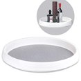 thumbnail image 2 of Lazy Susan, McoMce Lazy Susan Turntable, Glides Easily Lazy Susan Cabinet Organizer for Kitchen Pantry, Cabinet, Countertops, 360-Degree Turntable, 9-Inch Revolving Food Server, Gray, 2 of 3