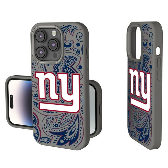 New York Giants Paisley iPhone Soft Touch Case