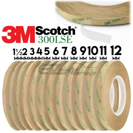 Genuine 3M 300LSE 1.5mm Double Sided Tape Heavy Duty Cell Phone Repair 180ft Long Roll For iPhone, Android, Galaxy, Tablet, LCD Glass Bezel (Best 3m Double Sided Tape)