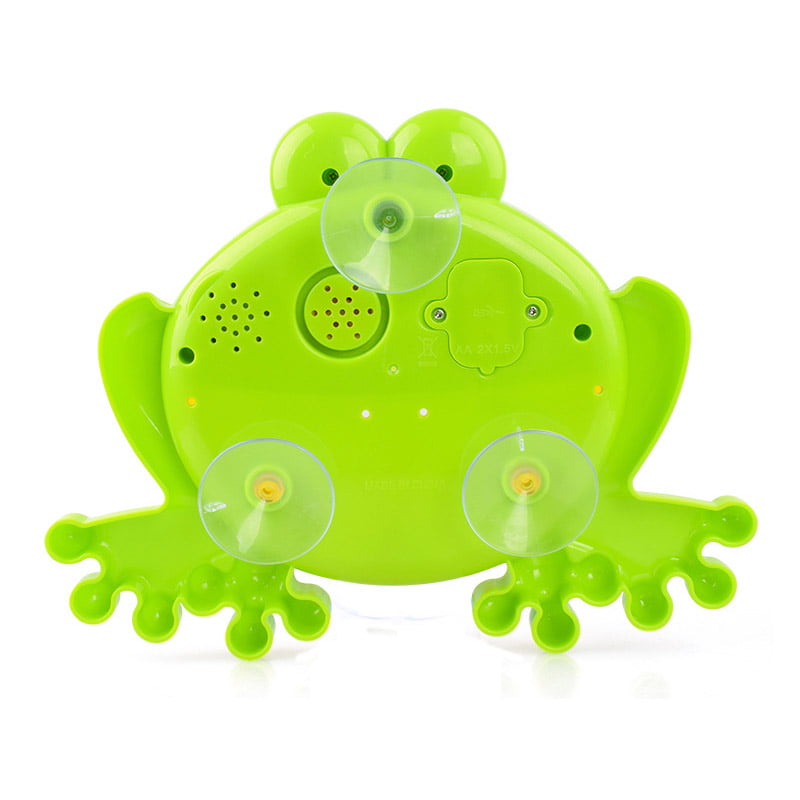Bubble machine big frog automatic bubble maker blower music bath toys for Z0HWC 