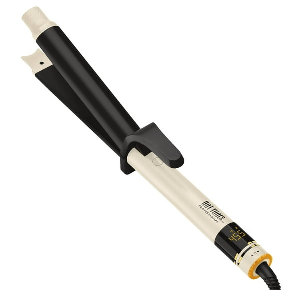 HOT TOOLS Pro Artist Protect & Style CurlStraight Styler | 2 en 1, fácil de usar, úselo como rizador, plancha alisadora o varita para peinar cabello rizado o liso, rizador de 1 ¼"