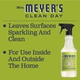 thumbnail image 3 of SEÑORA. MEYER'S CLEAN DAY Limpiador de espejos y ventanas, ideal para superficies de vidrio interiores y exteriores, verbena de limón, 24 onzas líquidas, 3 of 4
