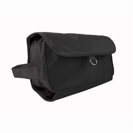 DDI 2379452 Compact Hanging Toiletry Bags Black - Case of 50