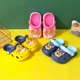 thumbnail image 4 of Zapatos tipo zuecos de dibujos animados para niños, sandalias de playa Unisex para jardín y bebé, zapatos sin cordones, calzado cómodo de suela blanda para niños, 4 of 5