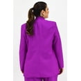 thumbnail image 3 of Blazer doble botonadura Roman Fashion /Tallas Extras, 1370 (Magenta) fucsia oscuro 42, 3 of 7