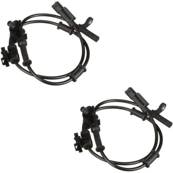 2X Front Left Right Side ABS Wheel Speed Sensor Compatible With Chrysler 300 15-23 Dodge Challenger Charger 15-23 68199987AB