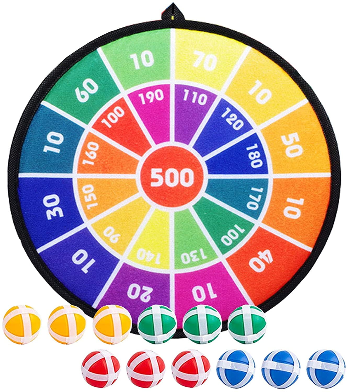 Cruelty Es Bekræftelse Dart Board Games for Kids,Ideal Indoor and Party Games 28.3Inches Safe Dart  Board with 16 Sticky Balls, Best Sport Toys Gifts for 3 4 5 6 7 8 9+ Years  Old Boys and Girls - Walmart.com