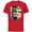 Red, variant on Disney and Pixar’s Monsters, Inc. Roz Personnel File - Short Sleeve Cotton T-Shirt for Adults - Customized-Black