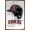Bronze Framed Version, variant on MLB Arizona Diamondbacks - Drip Helmet 22 Wall Poster, 22.375" x 34"