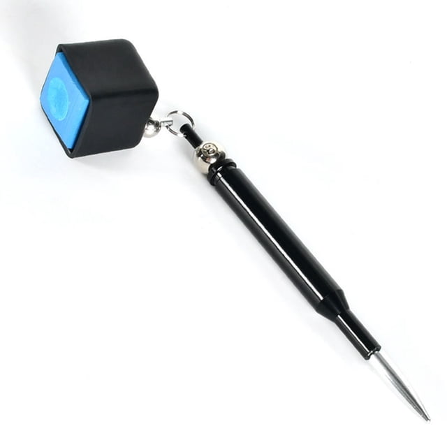 Mosiee Billiard Chalk Cover Square/Round Snooker Chalk Holder Aluminium Alloy Plastic