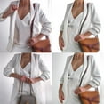 thumbnail image 5 of European And American Style Summer New Urban Casual Suit Leader Sleeve Without Cardigan Ladies Small Suit Jacket, 5 of 6
