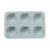 Sun Shape Mold Silicone Candy Chocolate Maker Kit with Even Grid Pattern for DIY Homemade Baking Icing Decorating Cakes Cookies Cupcakes Pastry Dessert Crafts