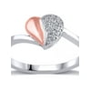 1/10 Carat T.W. Diamond Sterling Silver Promise Ring