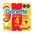 thumbnail image 1 of Flan Danette sabor vainilla con caramelo 4 pzas de 100 g c/u, 1 of 5