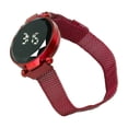 thumbnail image 3 of Montre Led Numérique Montre Femme Led Montre Écran Tactile Led Grand Écran Design Mode Durable Montre Led Numérique pour Fille Femme Adulte Rouge, 3 of 8