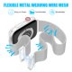 thumbnail image 5 of correa compatible con Apple Watch, malla de alambre ajustable de acero inoxidable magnético, 5 of 5
