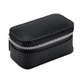 thumbnail image 1 of Caja organizadora de viaje portátil para joyas Caja de viaje de terciopelo suave para joyas Negro, 1 of 9