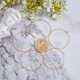 thumbnail image 5 of 40 piezas de marcadores para copas de vino, aros para pendientes, dijes para copas de vino, anillos colgantes de latón, suministros para dijes, 5 of 7