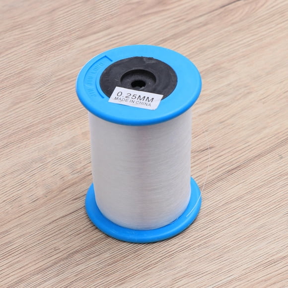 OUNONA Hilo Transparente Para Manualidades Sin Estiramiento Nylon Poliéster Para Colgar Adornos Y Bisutería