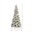 thumbnail image 3 of Vickerman 6' Flocked Kodiak Spruce Artificial Christmas Tree, Unlit, 3 of 5