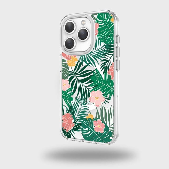 Caseco iPhone 15 Pro Case With Mag-Safe - Wild Flower