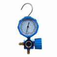 thumbnail image 2 of A/c Single Manifold Gauge, Air Condition Manifold Gauge With Clear Scale, Fits R410A R22 R134A R404A Refrigerants, 2 of 7