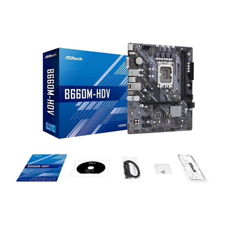 Amazon.com: ASRock B660M MicroATX Motherboard B660M-HDV