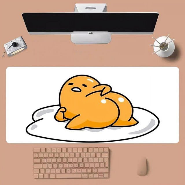 Sanrio Gudetama Mousepad Large Gaming Compute Gamer PC Keyboard Mouse Mat QZX
