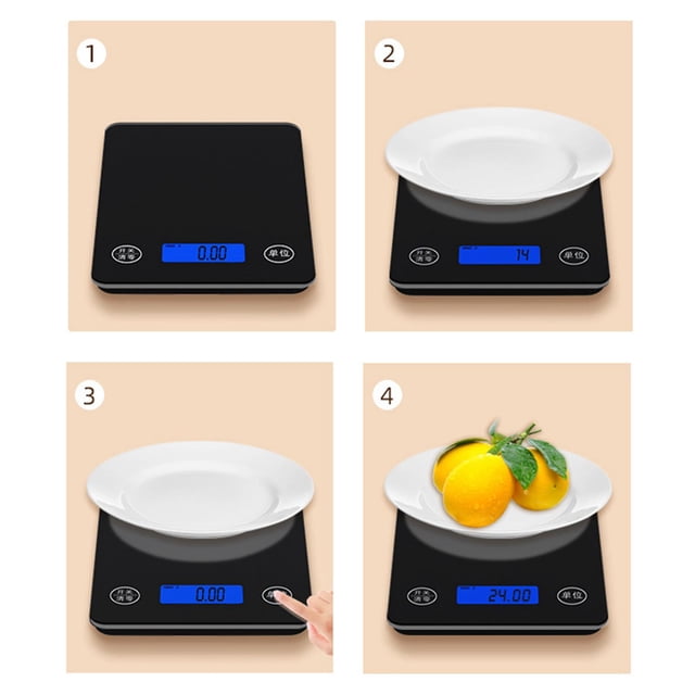 Multifunion Coffee Scale ml//kg/G// Coffee Scale LCD Display Pocket BLESIY báscula de café