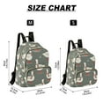 thumbnail image 2 of FORMRS Mini Backpack Purse for Women Travel Daypack Casual Shoulder Bag, Winter Goose, 2 of 7