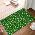 thumbnail image 5 of Bingfone Happy St. Patrick'S Day Door Mat 16"X24" Front Entrance Non-Slip Low Profile Washable For Entryway, 5 of 7