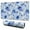 Pioneer Flower Floral-2, variant on Long Mouse Pads for Desk,Pioneer Flower Floral Print Pattern Desk Mats on Top Of Desks, Desk Mouse Pad Extra Large with 3mm Non-Slip Base and Stitched Edge for Gaming,Office,Work,Home 31.5"x11.8"