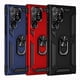 thumbnail image 2 of Funda protectora a prueba de golpes para Samsung Galaxy S22 S23 S21 S20 FE S8 S9 S10 Plus Note 20 Ultra 8 9 10 Lite 5G, cubierta de parachoques de anillo de Metal Deng Xun unisex, 2 of 2