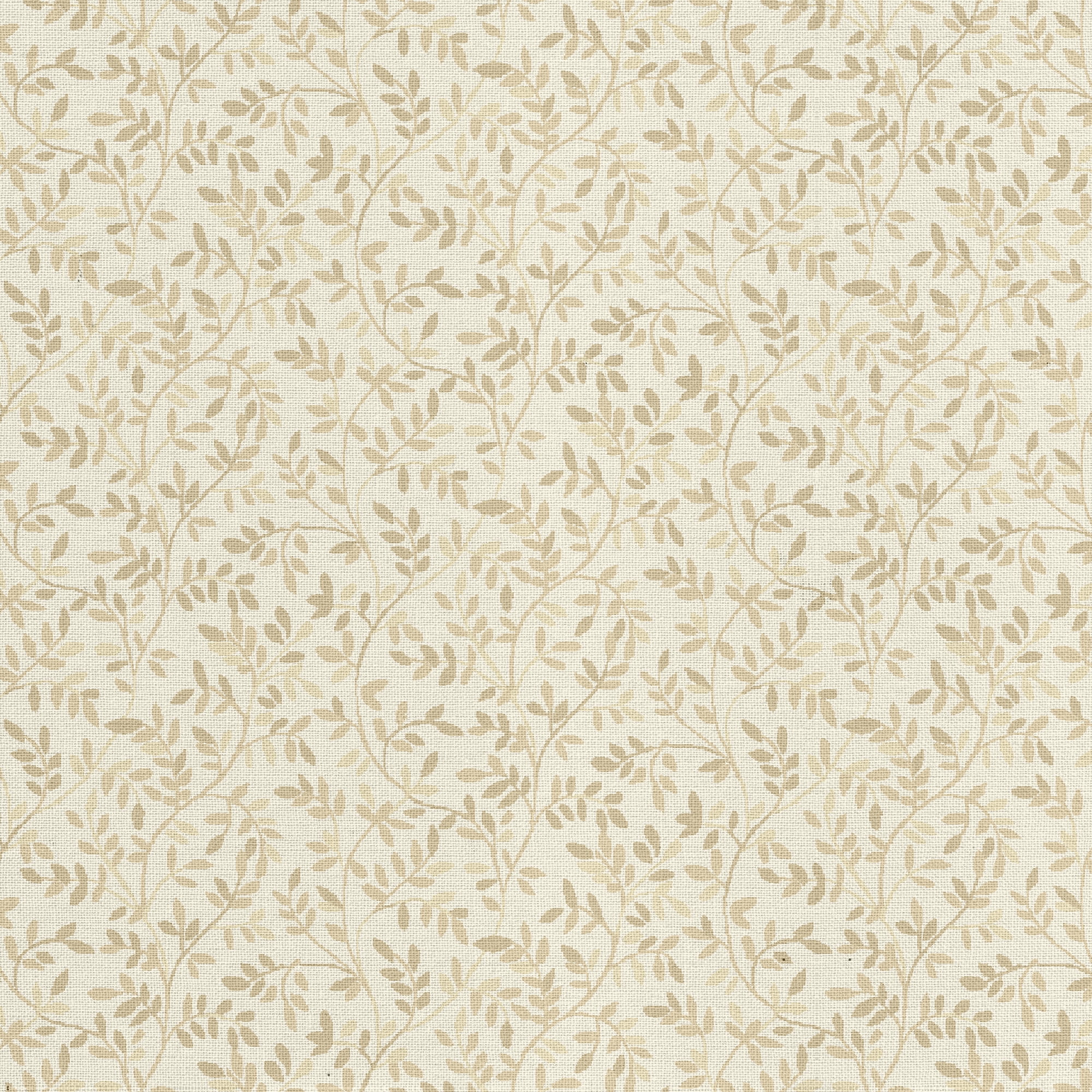 Waverly Inspirations Sewing & Craft Fabric, 1 Yard Precut, 100% Cotton, Italian Leaves Biscotti, 44 in Wide